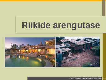 Riikide arengutase