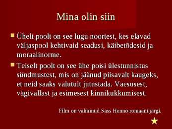 Filmid #9