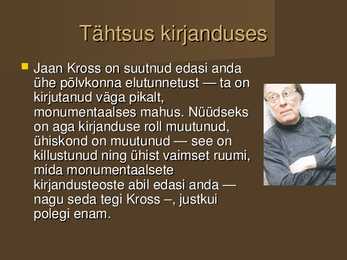 Jaan Kross #13