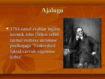 Värvipimedus #3