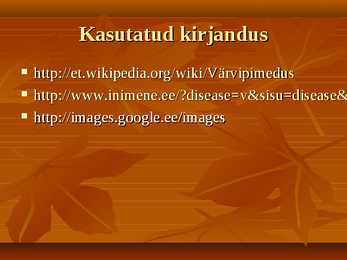 Värvipimedus #9