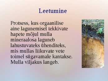 Mullaprotsessid #3