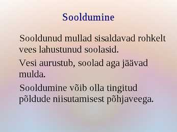 Mullaprotsessid #9