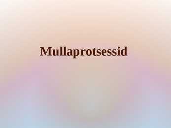 Mullaprotsessid