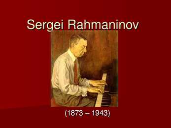Sergei Rahmaninov