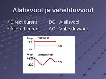 Elektri alused #13