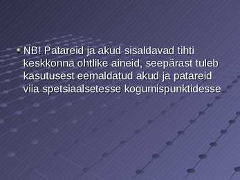 Elektri alused #35