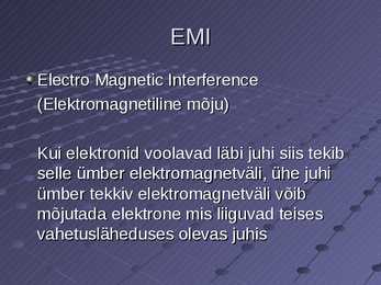 Elektri alused #39