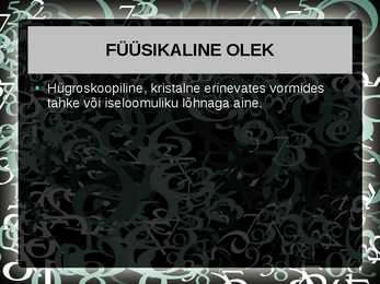 Kaaliumtsüaniid #2