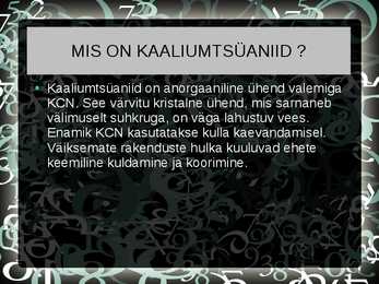 Kaaliumtsüaniid