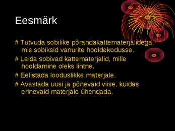 Põrandakattematerjalid #2