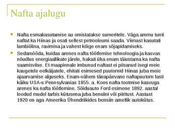 Nafta ja gaasitööstus #4