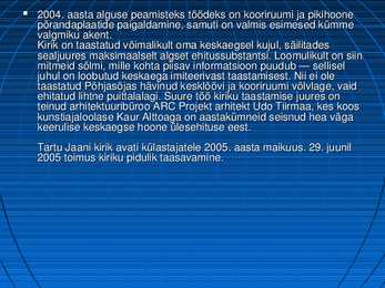 Jaani kiriku restaureerimine #3