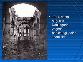 Jaani kiriku restaureerimine #4