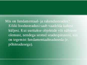 Rakendus bioloogia #2