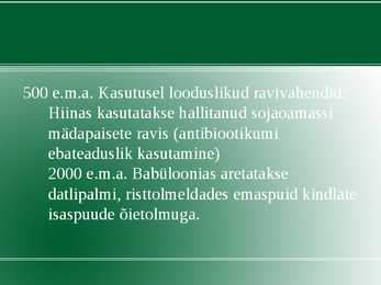 Rakendus bioloogia #33