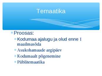 60ndad aastad pagulaskirjanduses #3