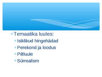 60ndad aastad pagulaskirjanduses #4
