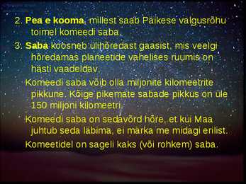 Komeedid #5