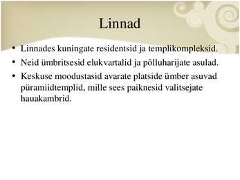 Ameerika põliskultuurid #22