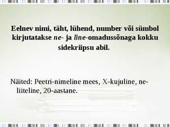Kokku- ja lahkukirjutamine #13