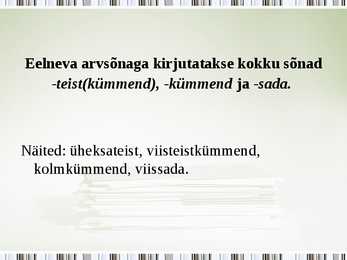 Kokku- ja lahkukirjutamine #17