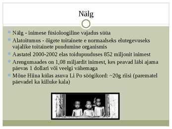 Toidupuudus-muldade hävimine-maavarade kasutamine #3