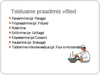 Toitlustamine #11