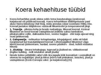 Koer #7