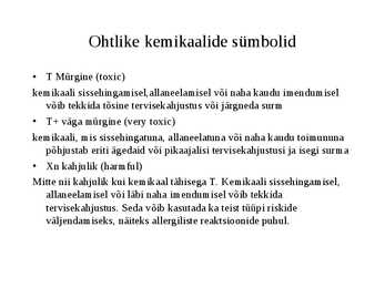 Ohtlikud jäätmed #15