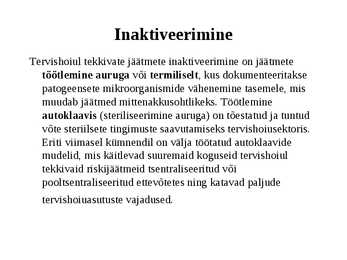 Ohtlikud jäätmed #40