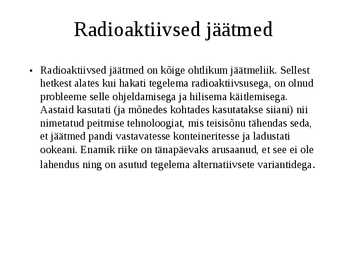 Ohtlikud jäätmed #50