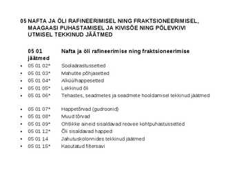 Ohtlikud jäätmed #9