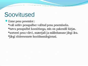 Pesupulbrid #5