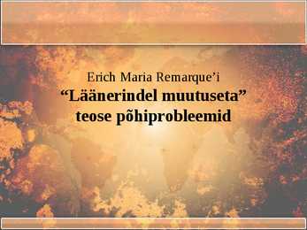 Erich Maria Remarque