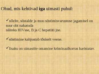 Narkootikumid #4