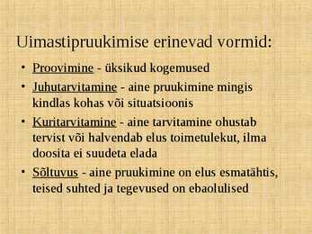 Narkootikumid #9