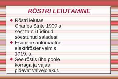 Teaduse saavutused-RÖSTER #2