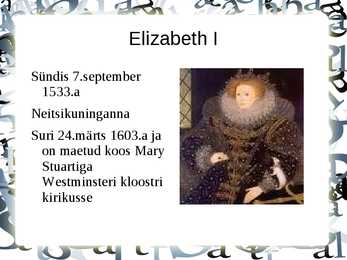 Elizabeth I #2