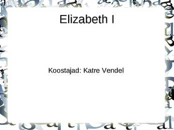 Elizabeth I