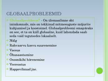 Rahvaarvukasv ja nälg- Üks globaalprobleemidest #2