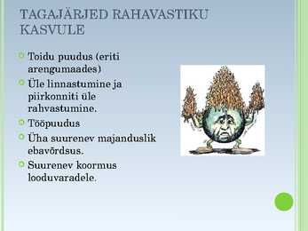 Rahvaarvukasv ja nälg- Üks globaalprobleemidest #4