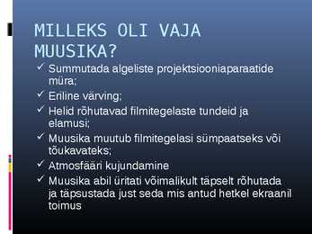 Filmimuusika #4