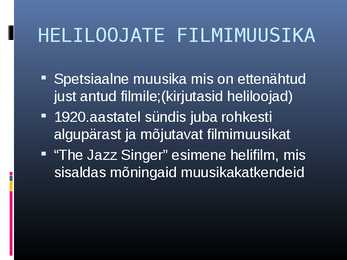 Filmimuusika #5