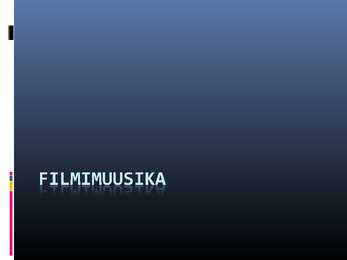 Filmimuusika