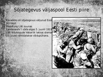 Eesti vabadussõda #5