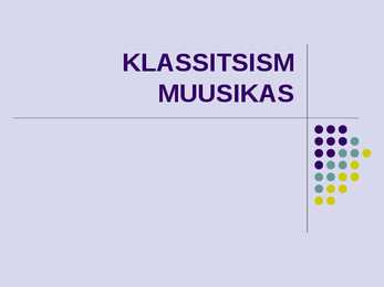 Klassitsism #19