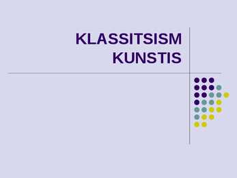Klassitsism #7