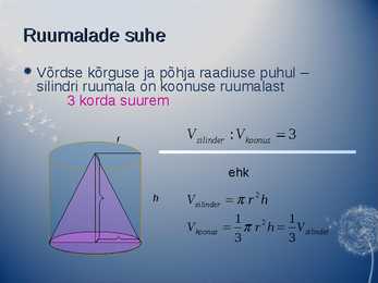 Koonus referaat #3