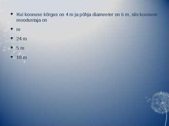 Koonus referaat #6